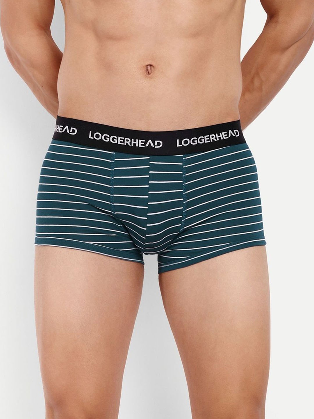 

LOGGERHEAD Striped Mid Rise Trunk - LHYT011-R BLUE-R Blue