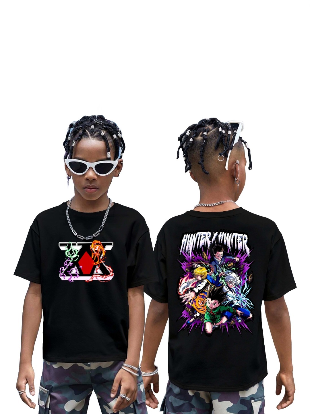 

BAESD Boys Printed T-shirt, Black