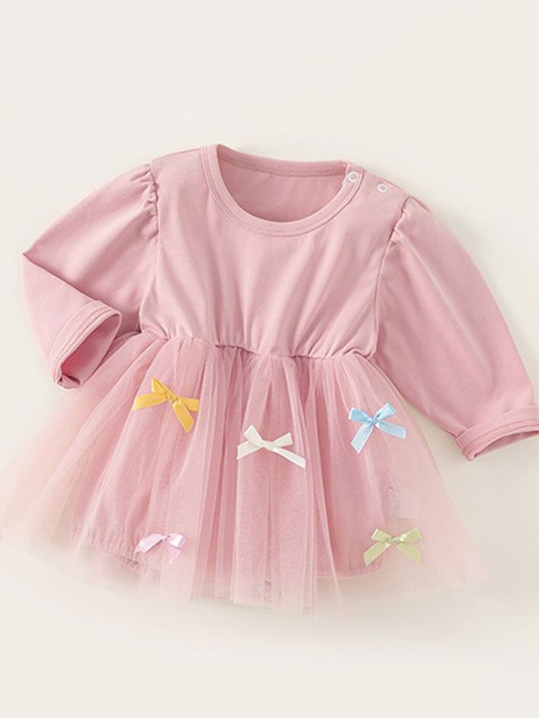 

LULU & SKY Embellished Fit and Flare Dress, Pink