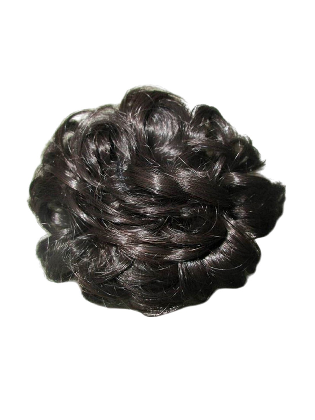 

camola deva Halo Wavy Bun Hair Extension - Black - 15.24 cm