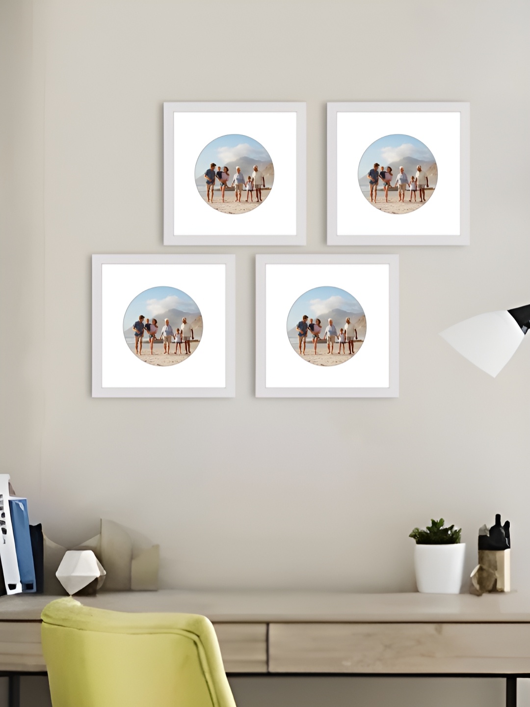 

Art Street White 2 to 4 Pieces MDF Table Photo Frames