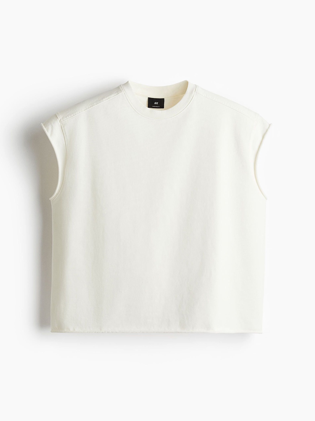 

H&M Oversized Fit Vest Top, White