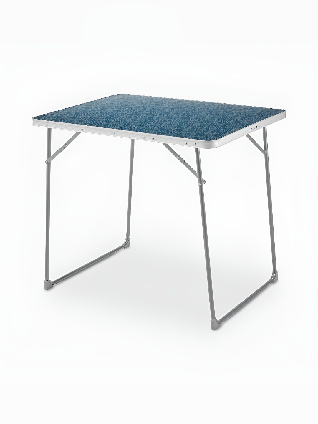 

Quechua By Decathlon Blue Printed Folding Camping Table