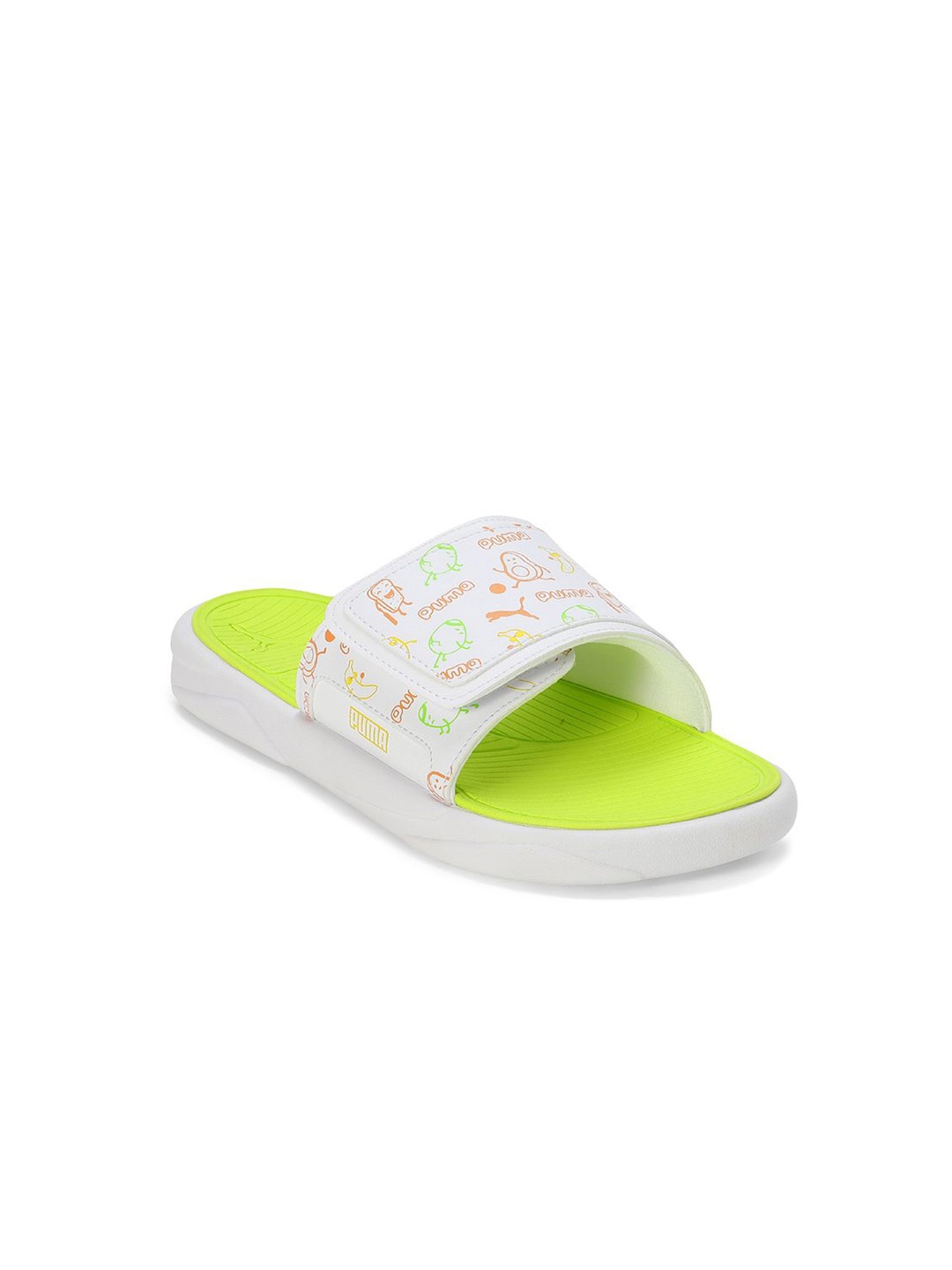 

Puma Men Sliders Flip Flops, White