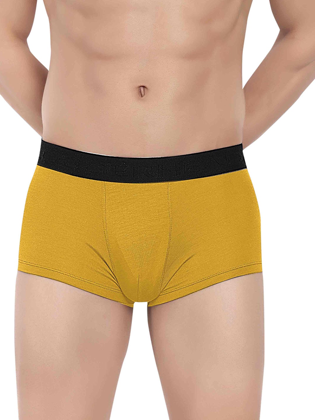 

LOGGERHEAD Men Cotton Outer Elastic Short Trunk LHMT002-Yellow