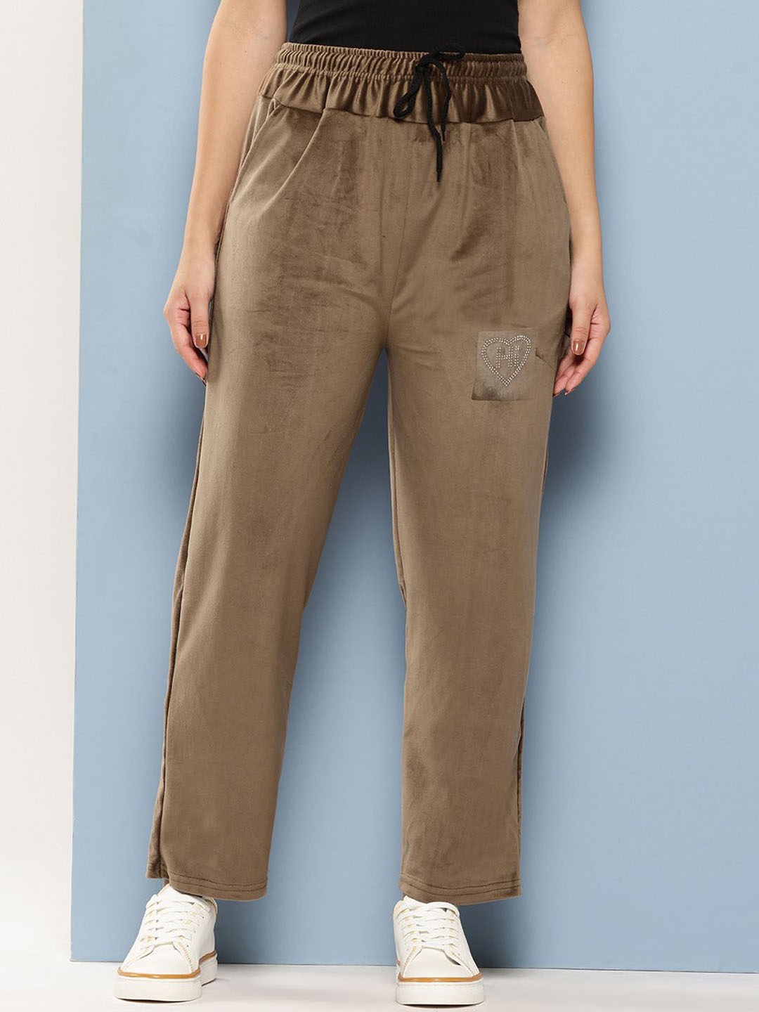 

CORSICA Women Original High-Rise Trousers, Brown