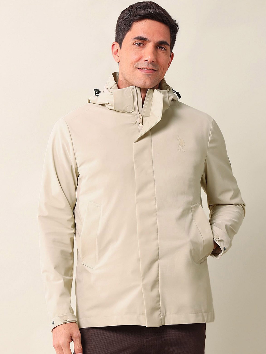 

U.S. Polo Assn. Men Parka Jacket, Beige