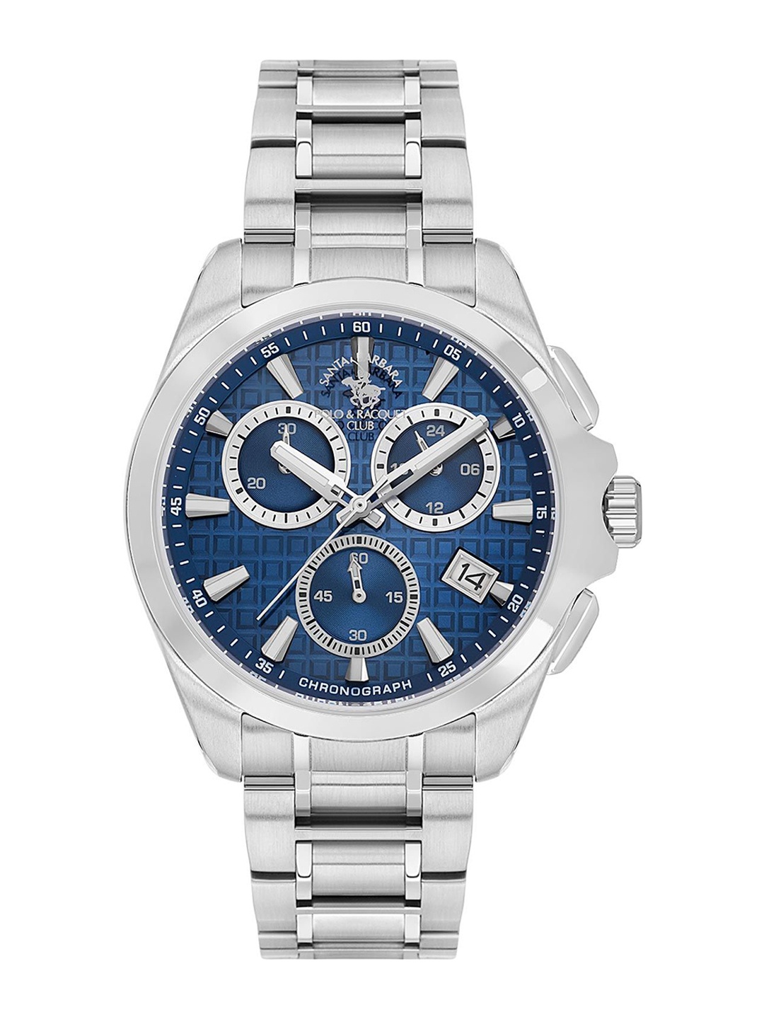 

SANTA BARBARA POLO & RACQUET CLUB Men Dial & Bracelet Style Analogue Watch SB.1.10591-3, Silver