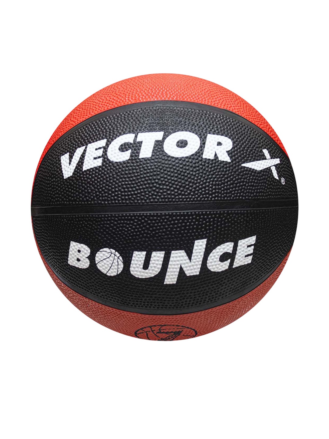 

VECTOR X BOUNCE Printed High Density Basketball, Red