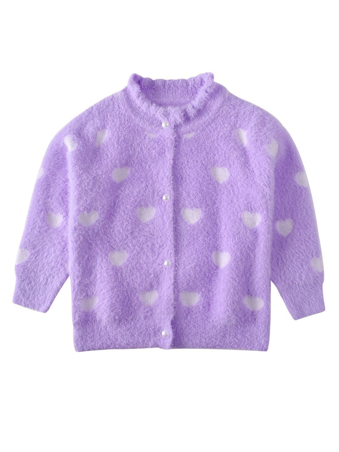 

Bold N Elegant Girls Cardigan, Purple