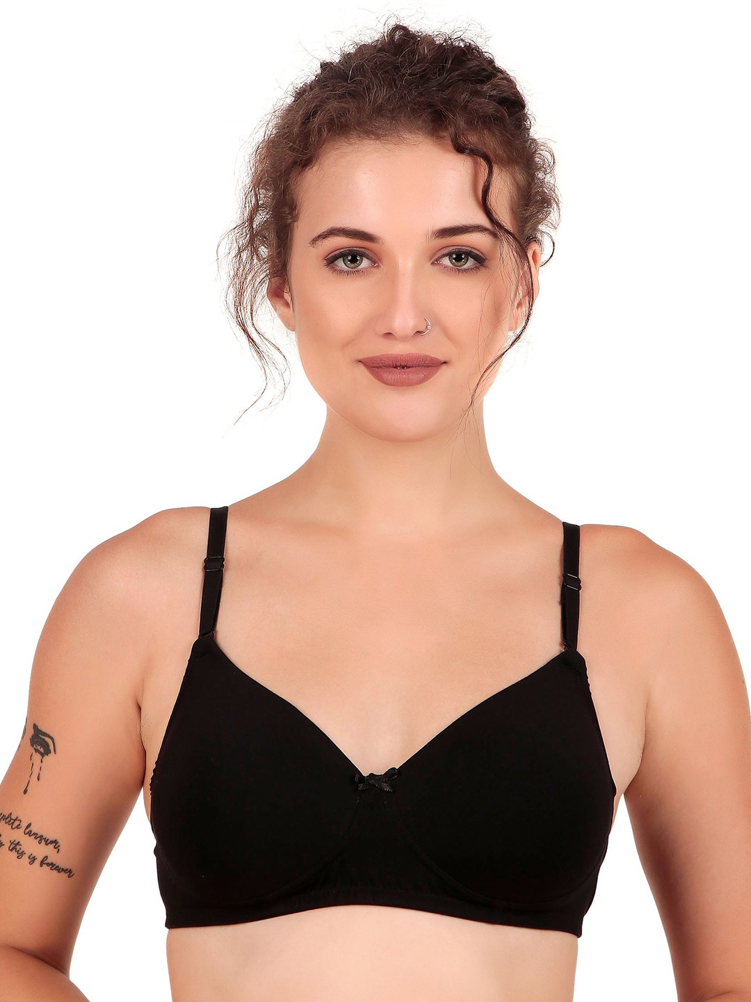 

VONZO Bra Full Coverage Lightly Padded, Black