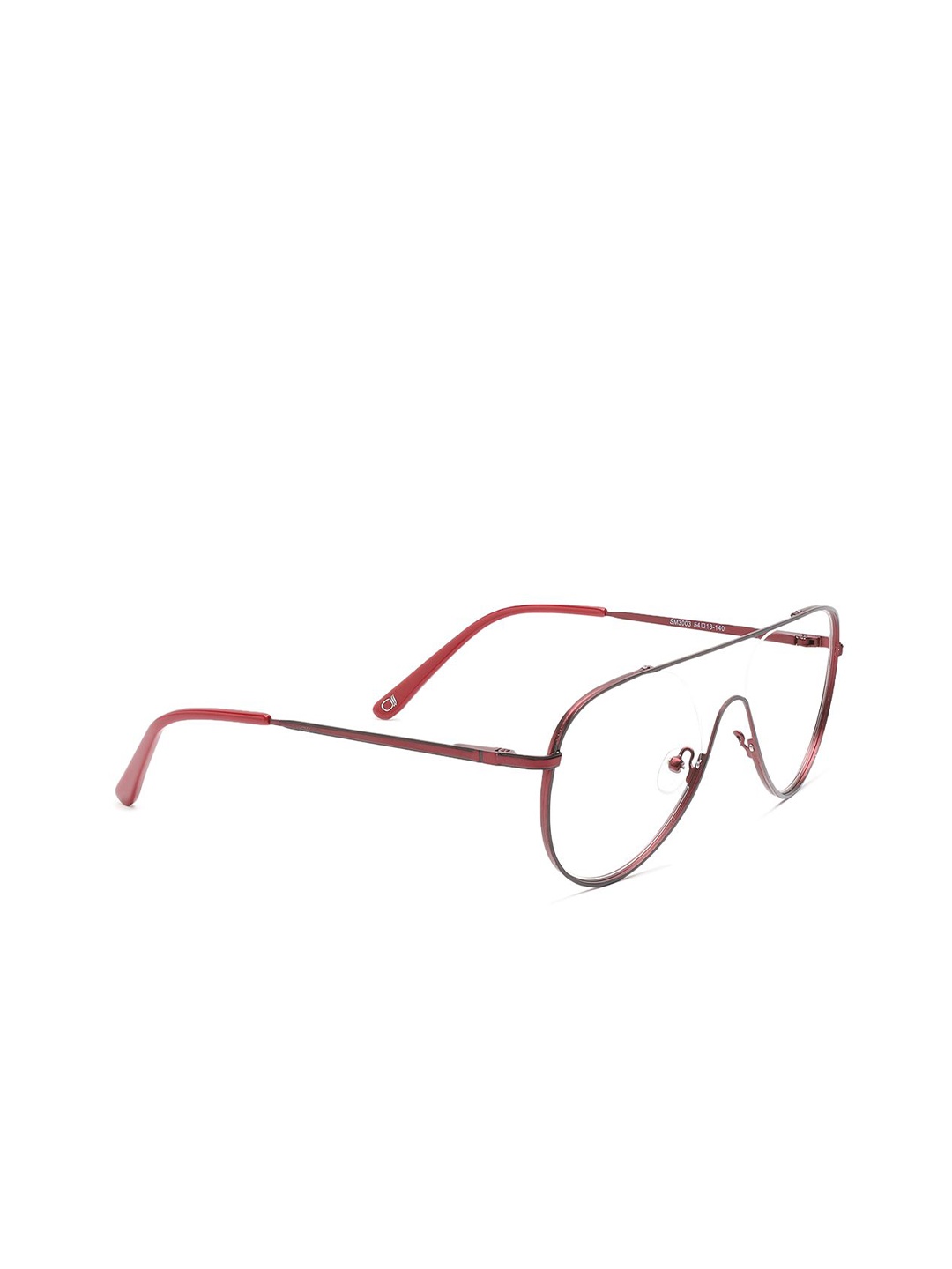 

Specsmakers Unisex Full Rim Oversized Frames, Black
