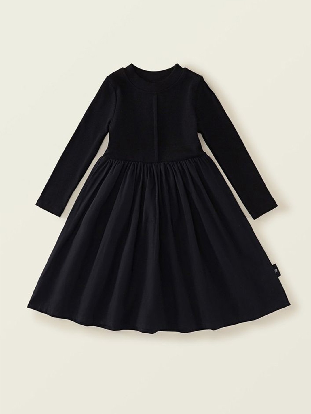 

LULU & SKY Girls Cotton Dress, Black