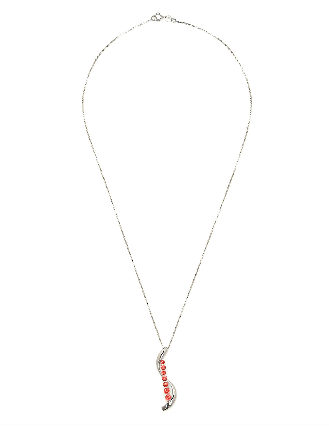 

ISHI New York 925 Sterling Silver Seven Chapters CZ Necklace