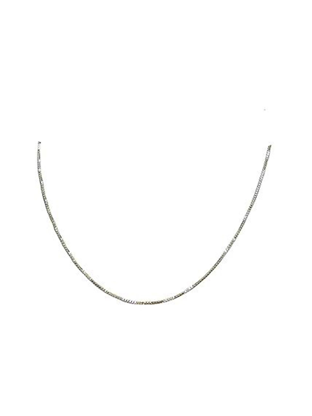 

ISHI New York Rhodium-Plated Minimal Chain, Silver