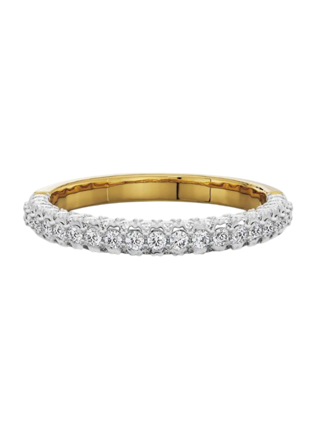 

Diamond Stackable Band, Yellow