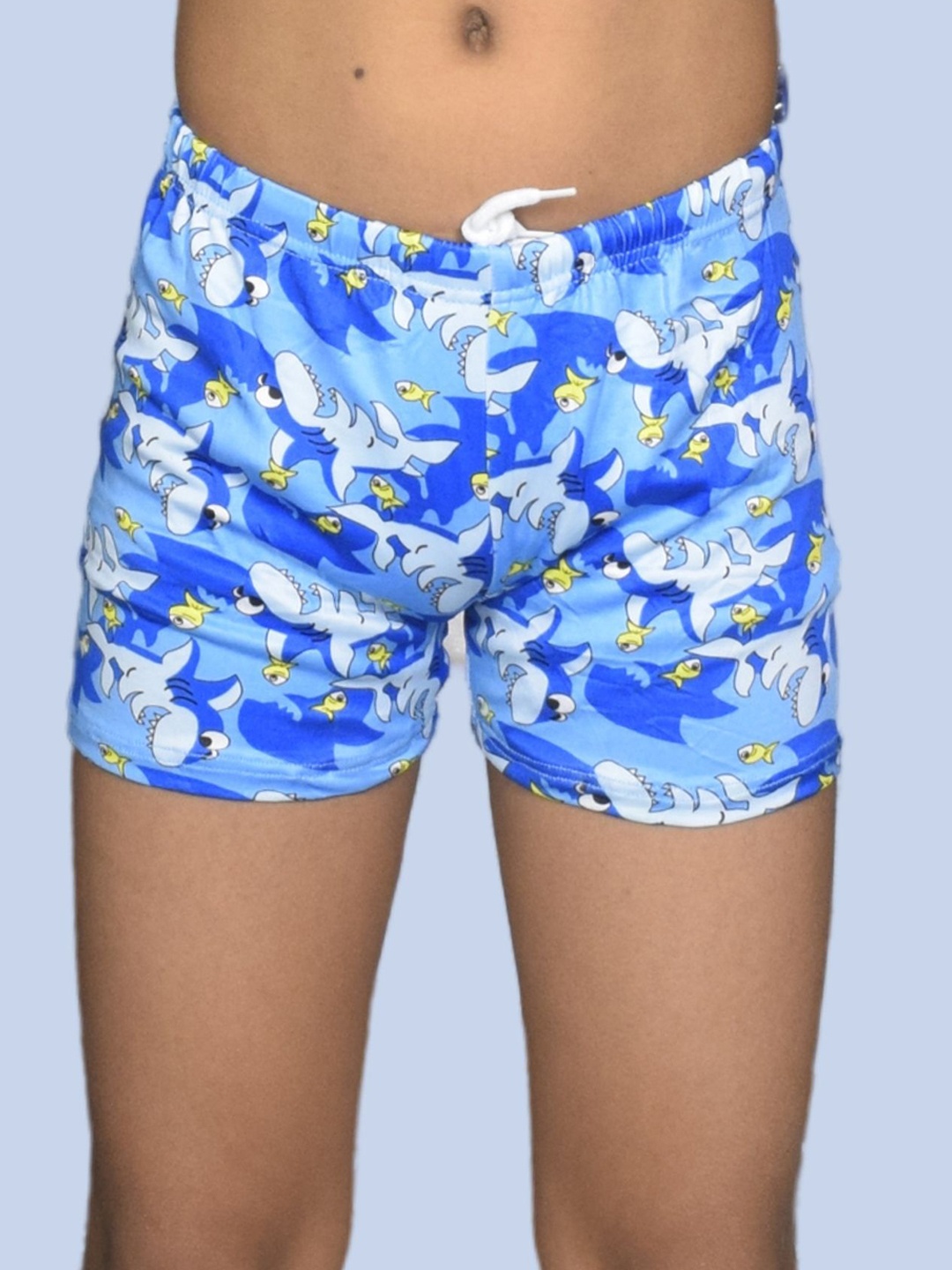 

Aqua Holic Printed Swim Shorts, Blue