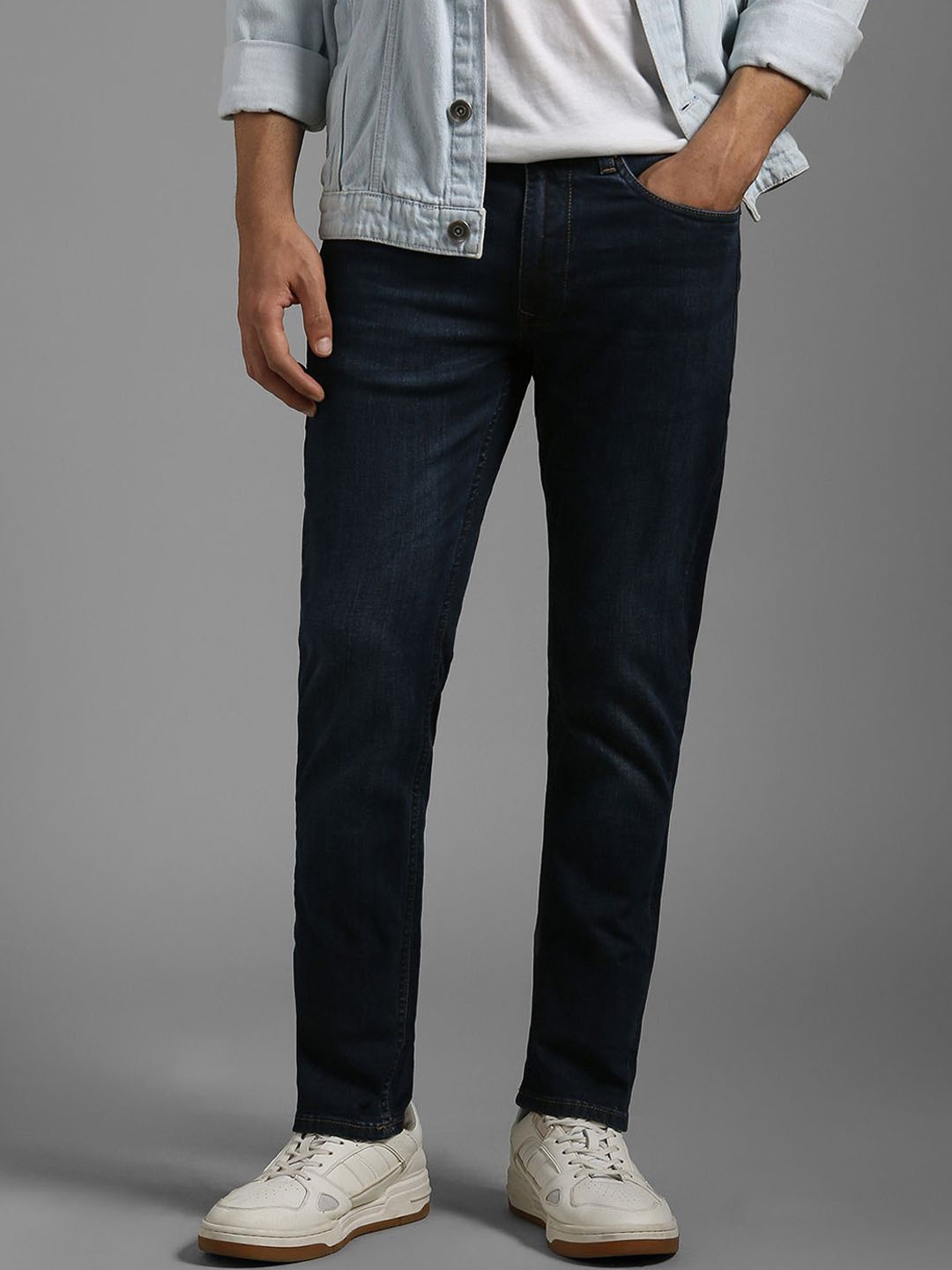 

Louis Philippe Jeans Men Slim Fit Jeans, Navy blue