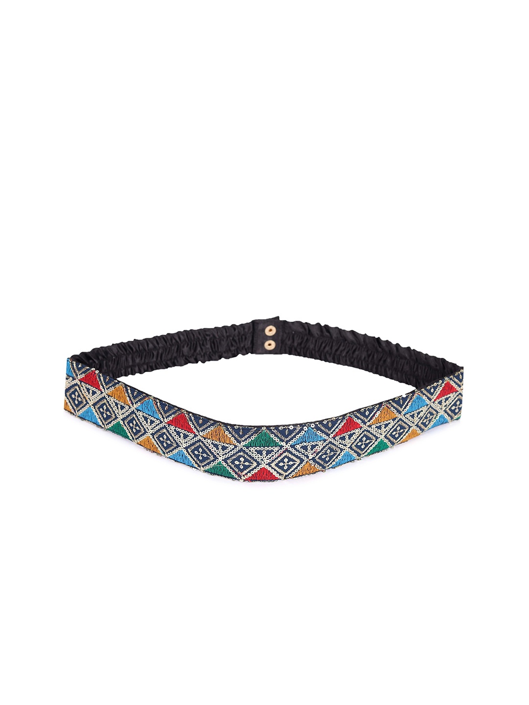 

REZZY Women Embellished Belt, Blue