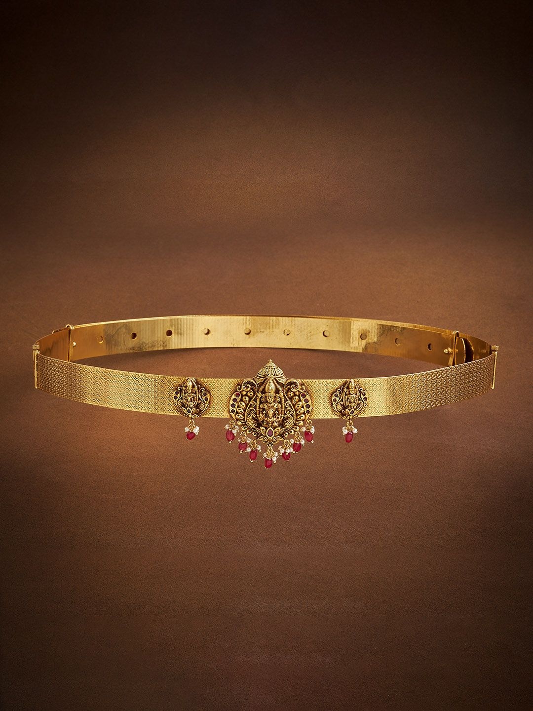 

Kushal's Fashion Jewellery Gold-Plated Waist Chain