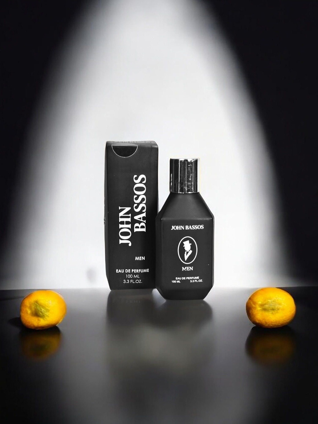 

JOHN BASSOS Men Triangle Long Lasting Eau De Parfum - 100 ml, Black