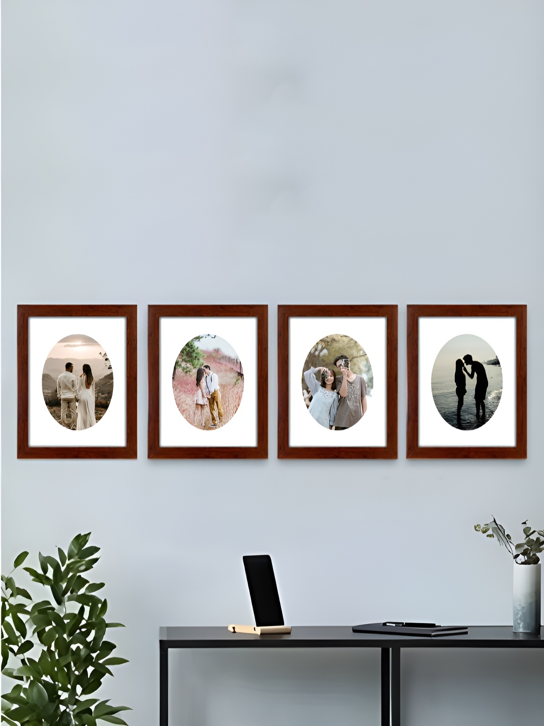 

Art Street Brown 5 to 7 Pieces MDF Table Photo Frames