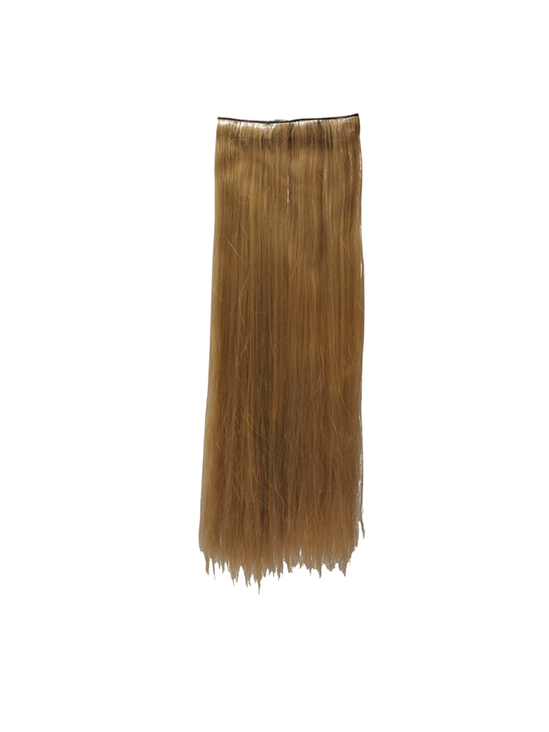 

camola deva 5 Clip-In Ponytail Straight Hair Extension - Golden - 22 Inch, Gold