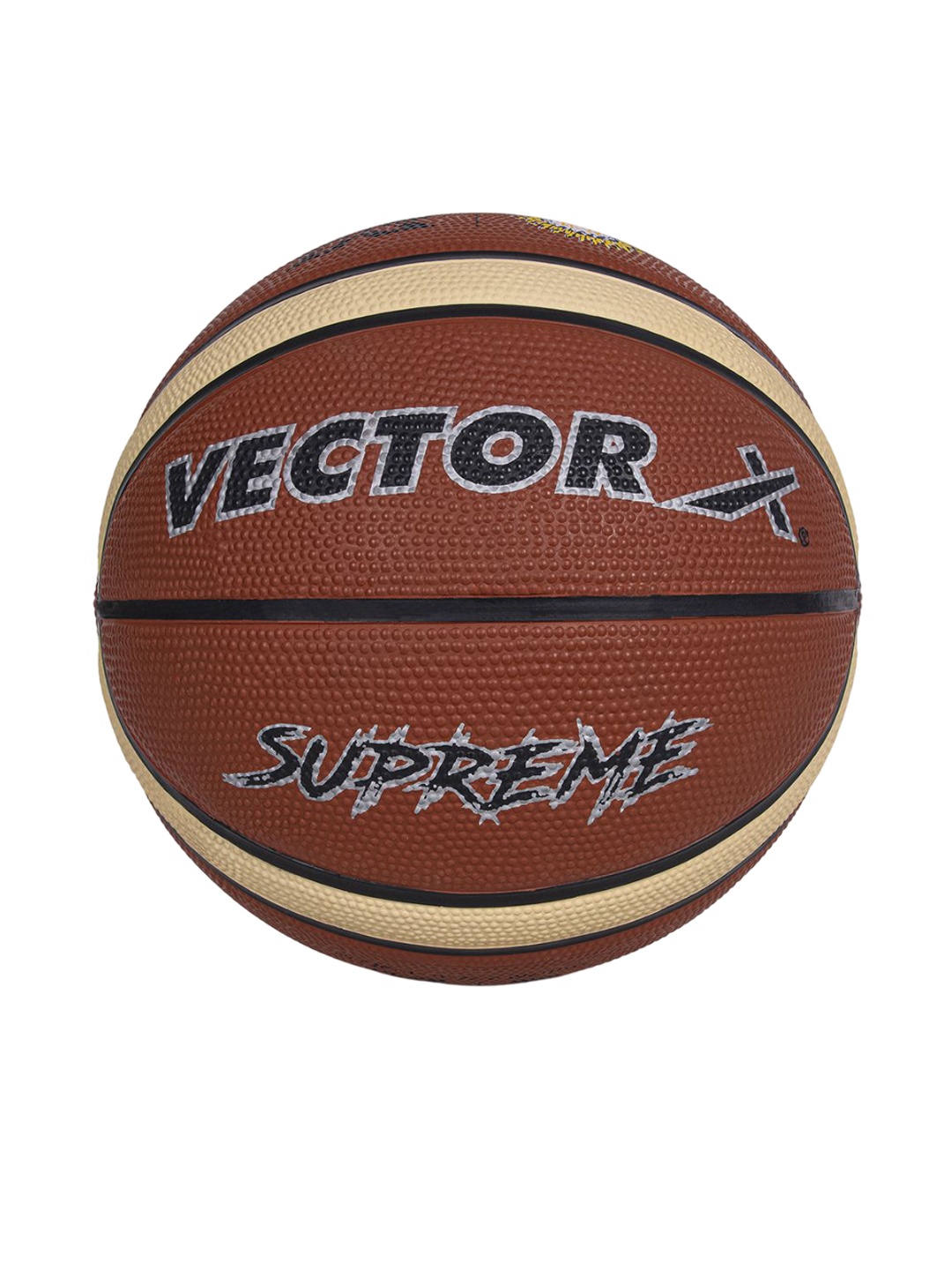 

VECTOR X SUPREME Printed High Density Basketball, Brown