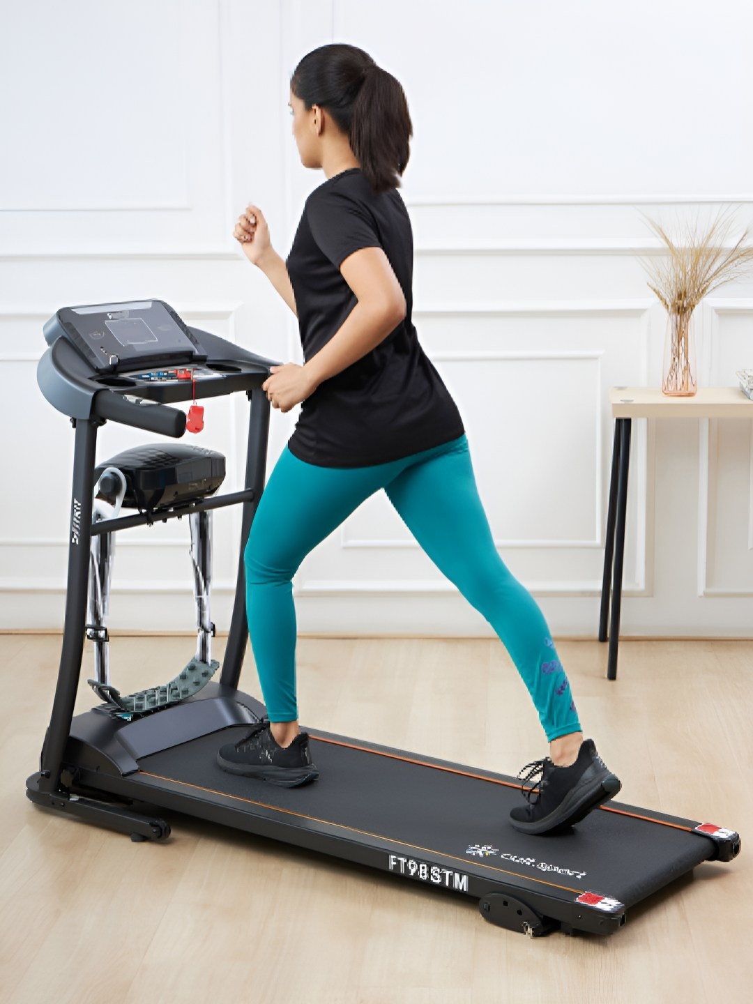 

FITKIT By Cult FT98STM 3HP Peak Motorized Multifunction Treadmill, Black