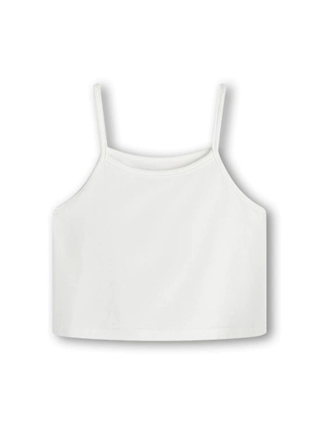 

LULU & SKY Girls Solid Top, White