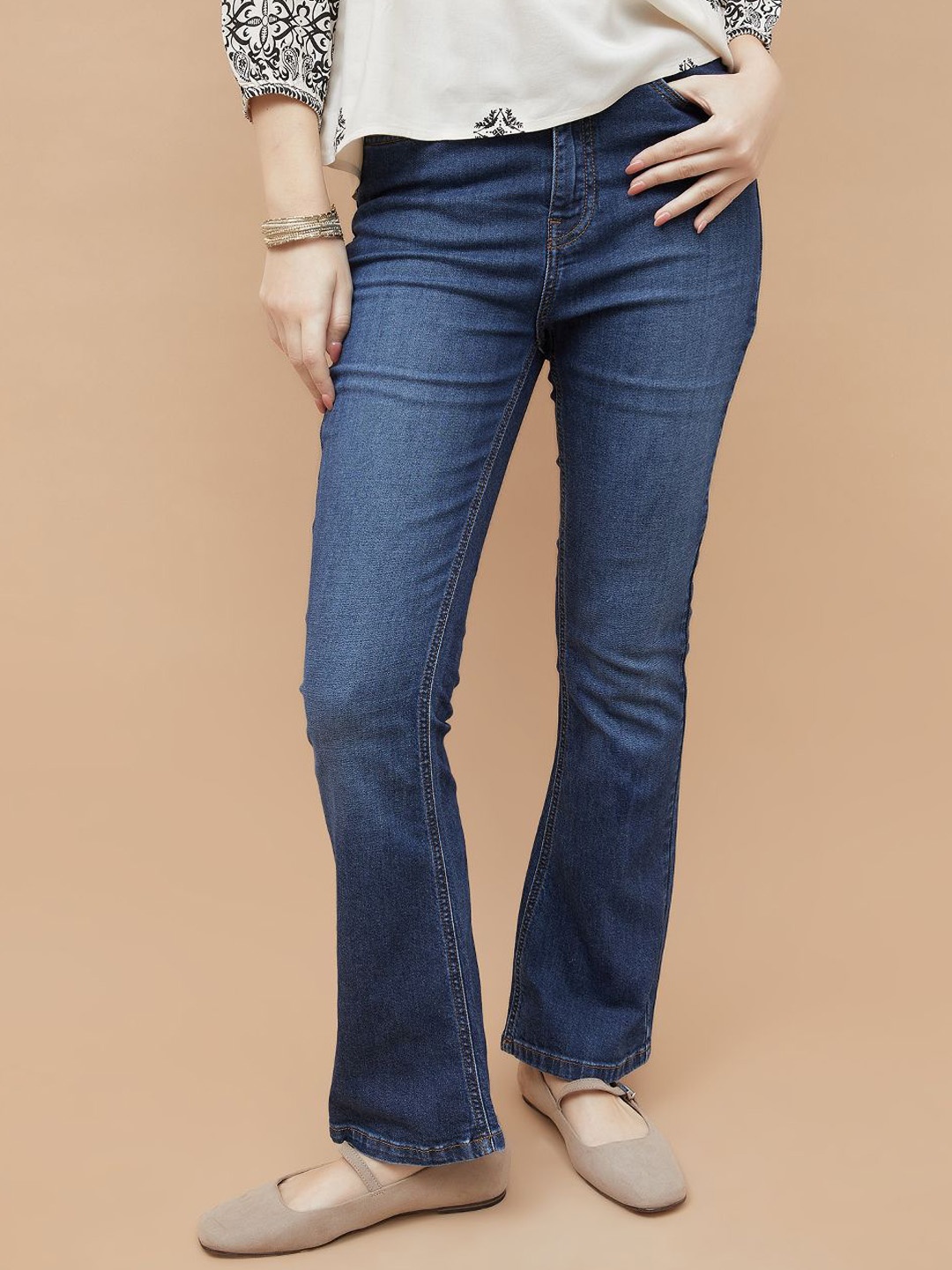 

Fame Forever by Lifestyle Women Bootcut Jeans, Blue