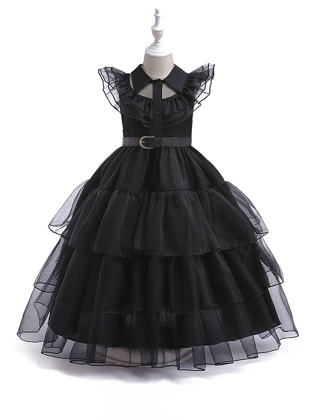 

LULU & SKY Girl Gown Dress, Black