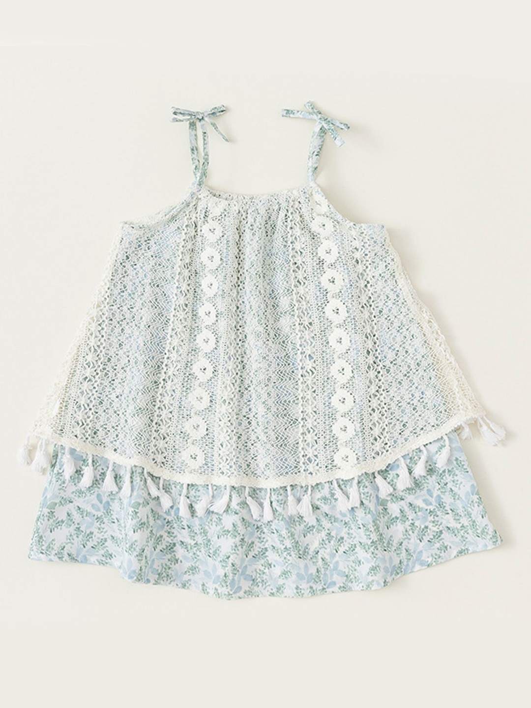 

LULU & SKY Floral Print A-Line Dress, Multi