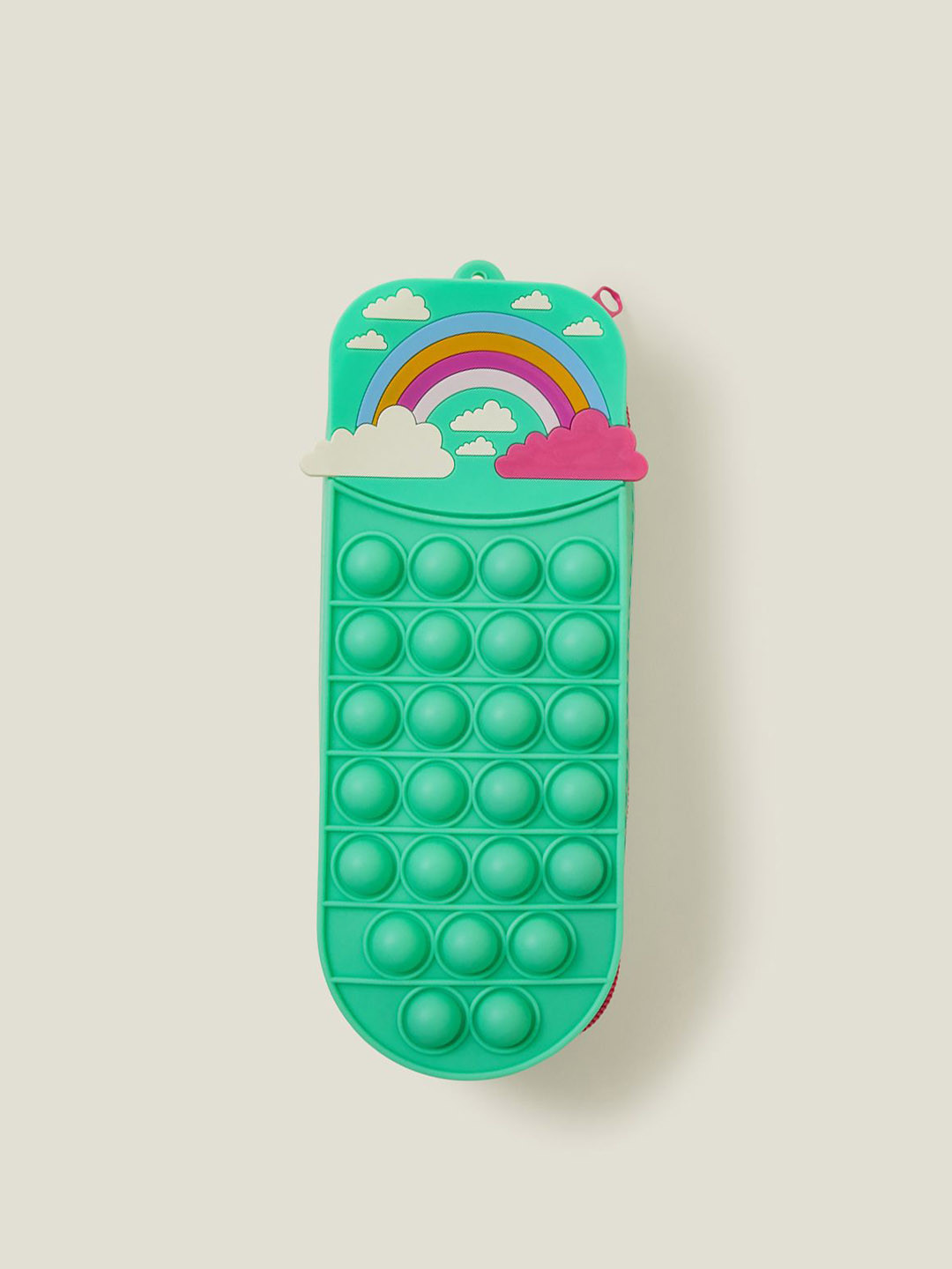 

Accessorize Conversational Printed Push Popper Pen Cases Stationery, Green