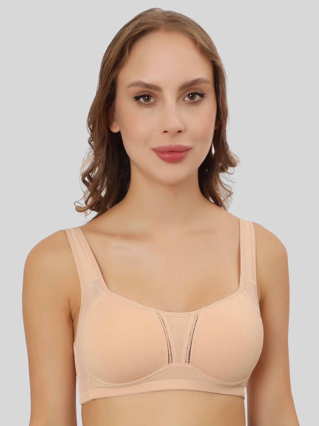 

Glamoras Bra Full Coverage Lightly Padded, Beige