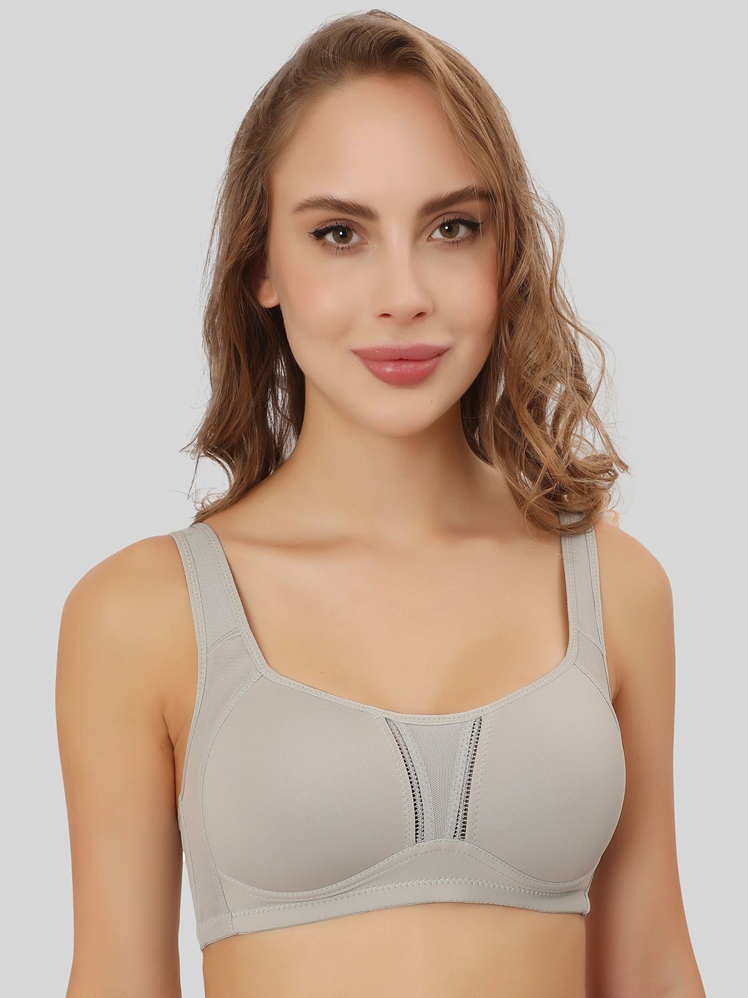 

Glamoras Bra Full Coverage Lightly Padded, Grey