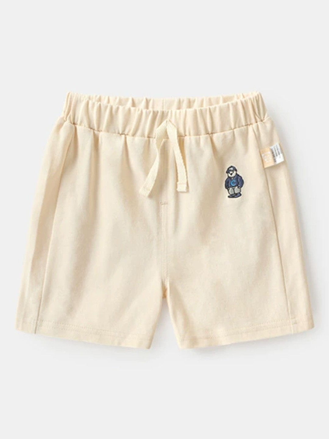 

LULU & SKY Kids Regular Fit High-Rise Shorts, Beige