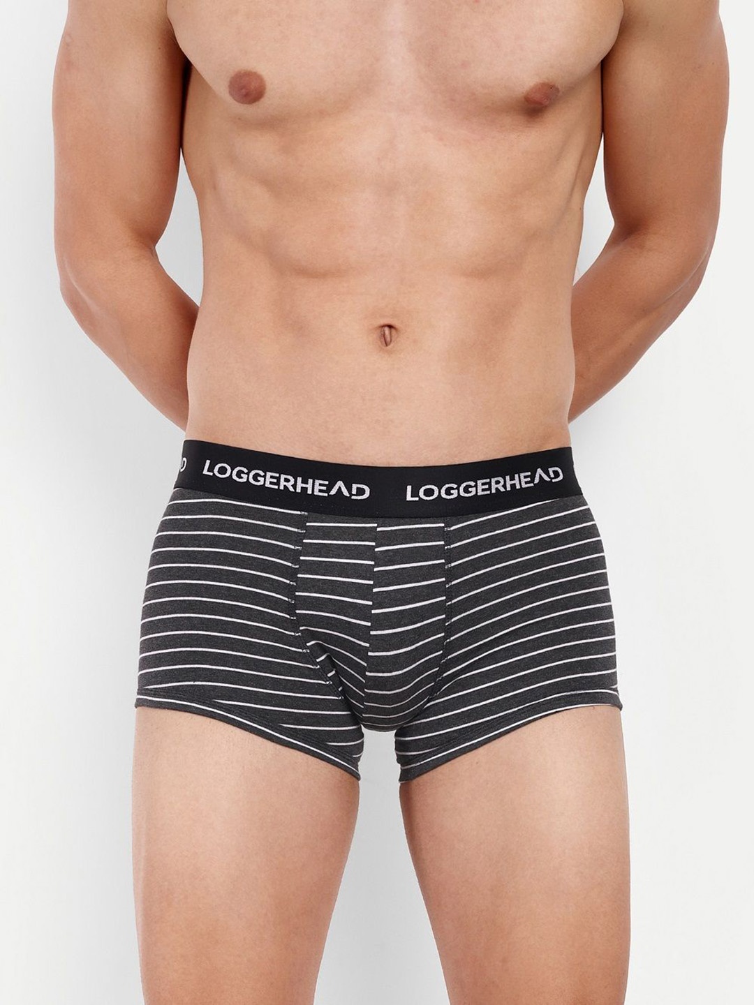 

LOGGERHEAD Striped Mid Rise Trunk - LHYT011-ANTRA-Antra, Grey