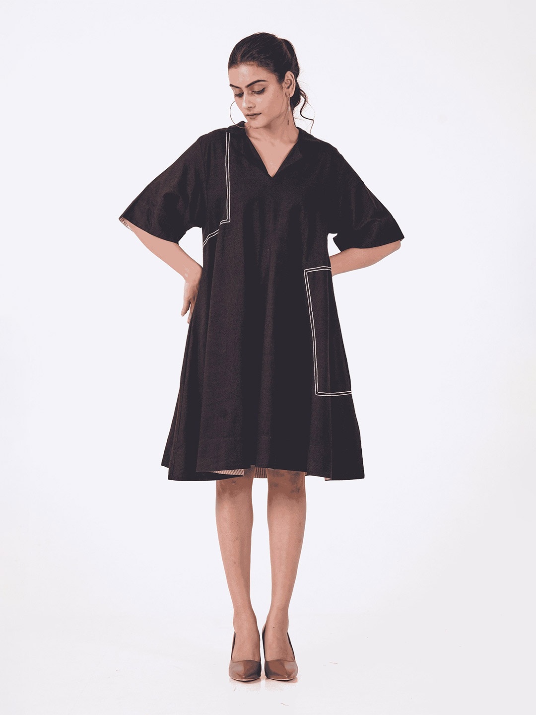 

the kaatn trail Women Dynamic Dress, Black
