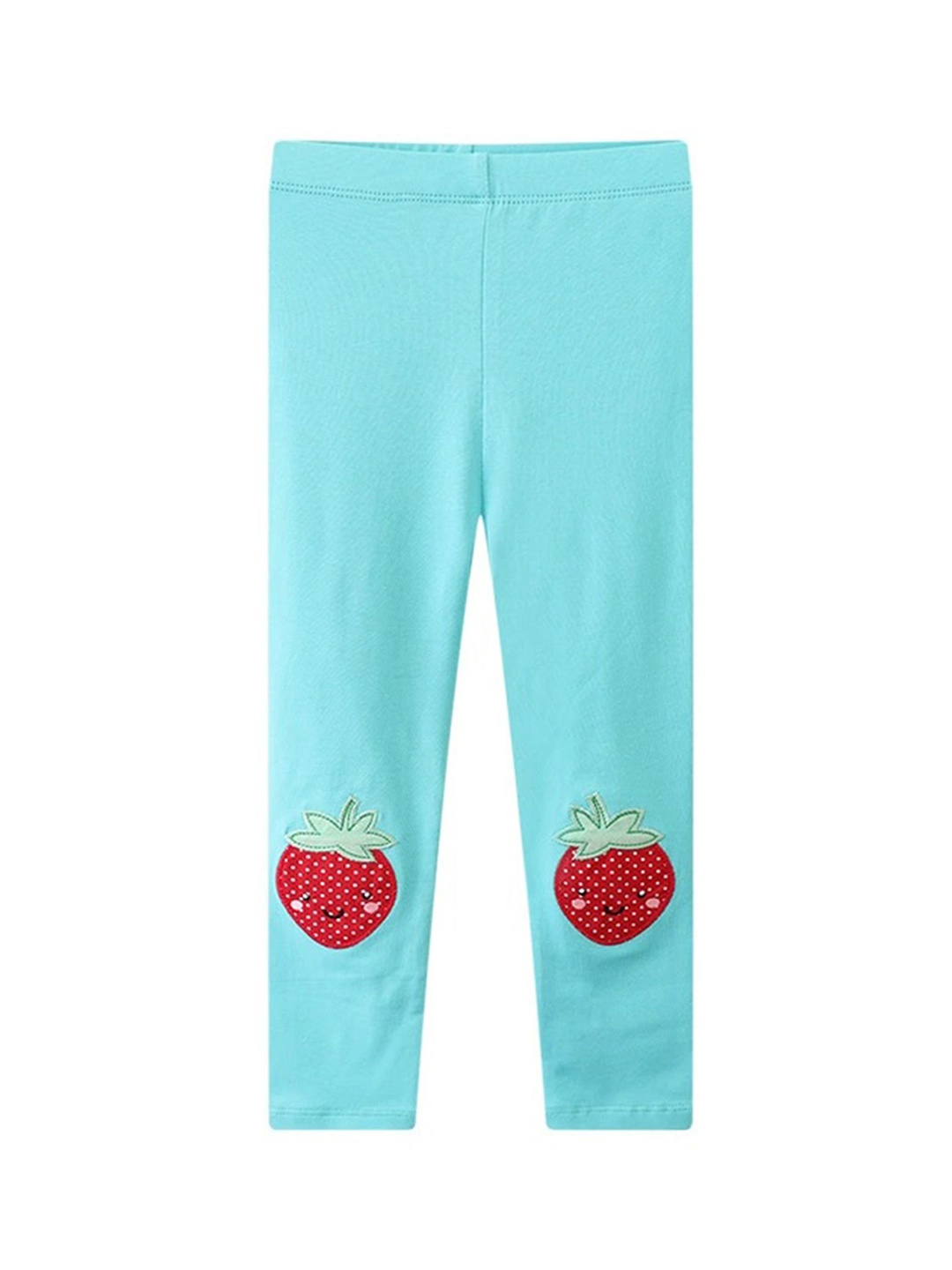

LULU & SKY Girls Mid-Rise Ankle-Length Leggings, Blue