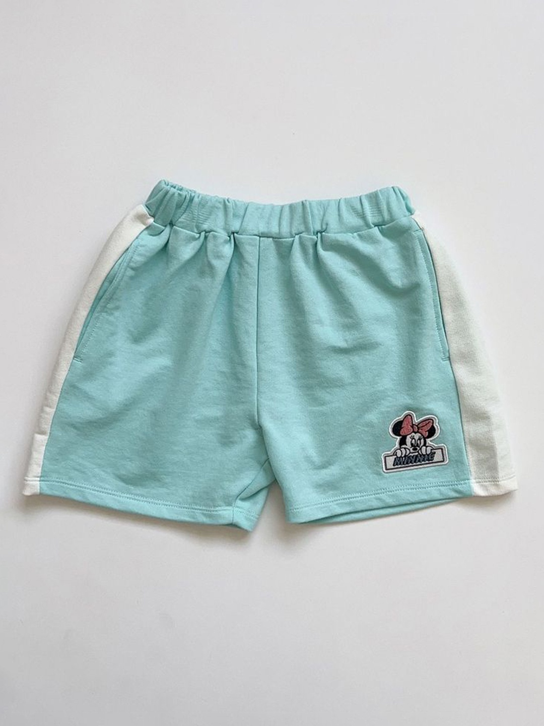 

LULU & SKY Kids High-Rise Regular Shorts, Blue