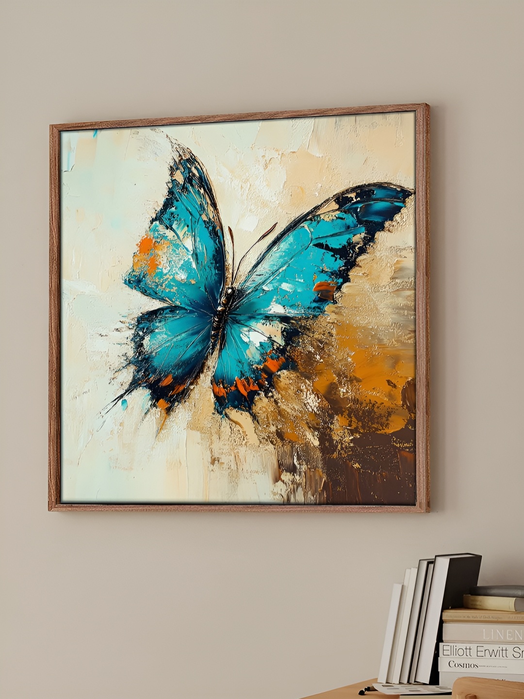

Art Street Blue & Grey Canvas Birds and Animals Wall Paintings