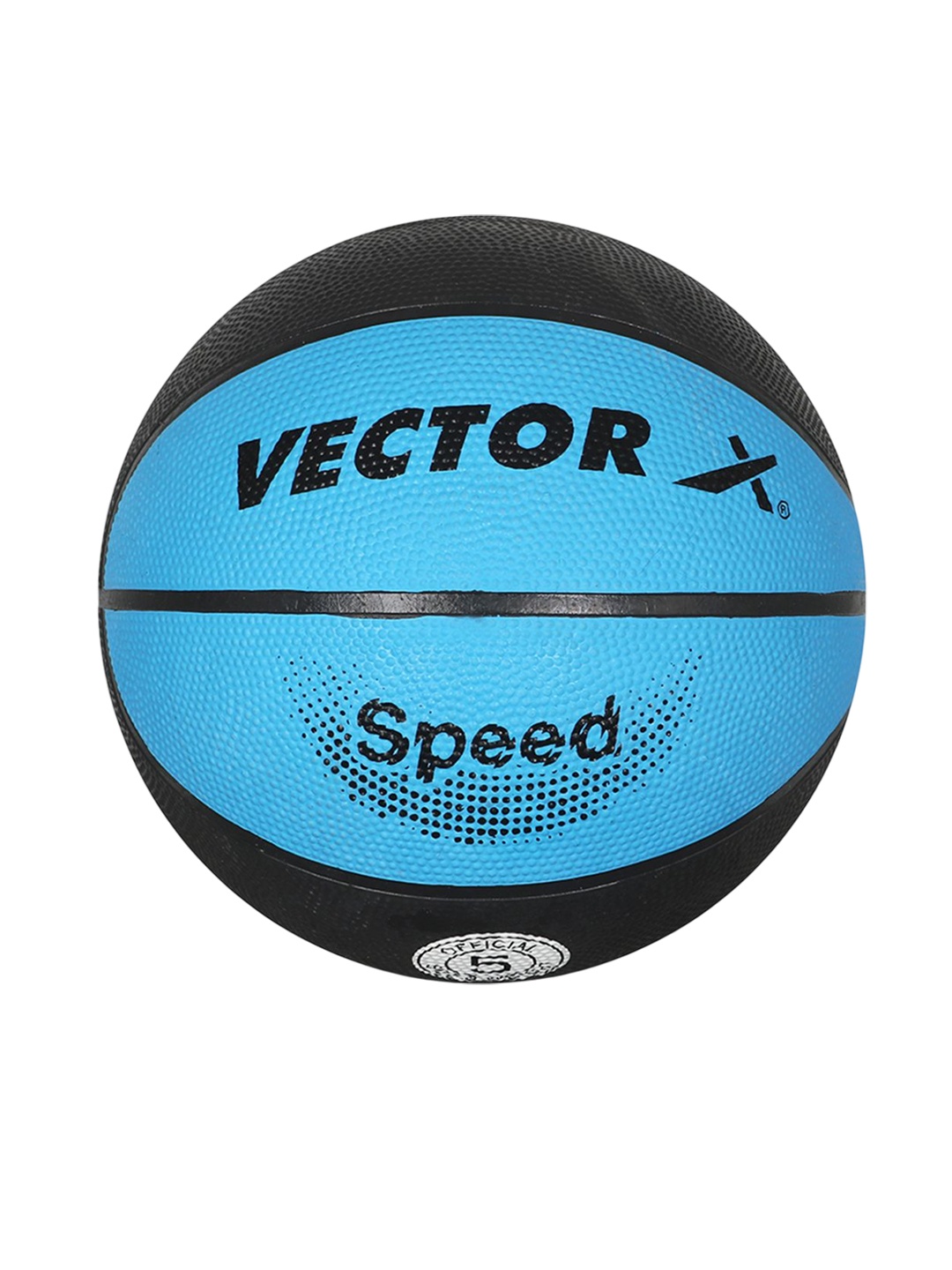 

VECTOR X Speed Printed Basketball With Air Needle, Blue