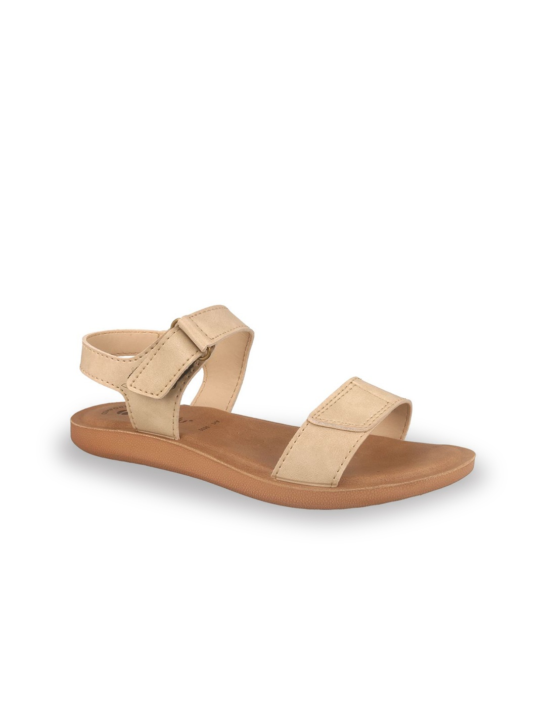 

Aeroblu Women Open Toe Flats, Beige