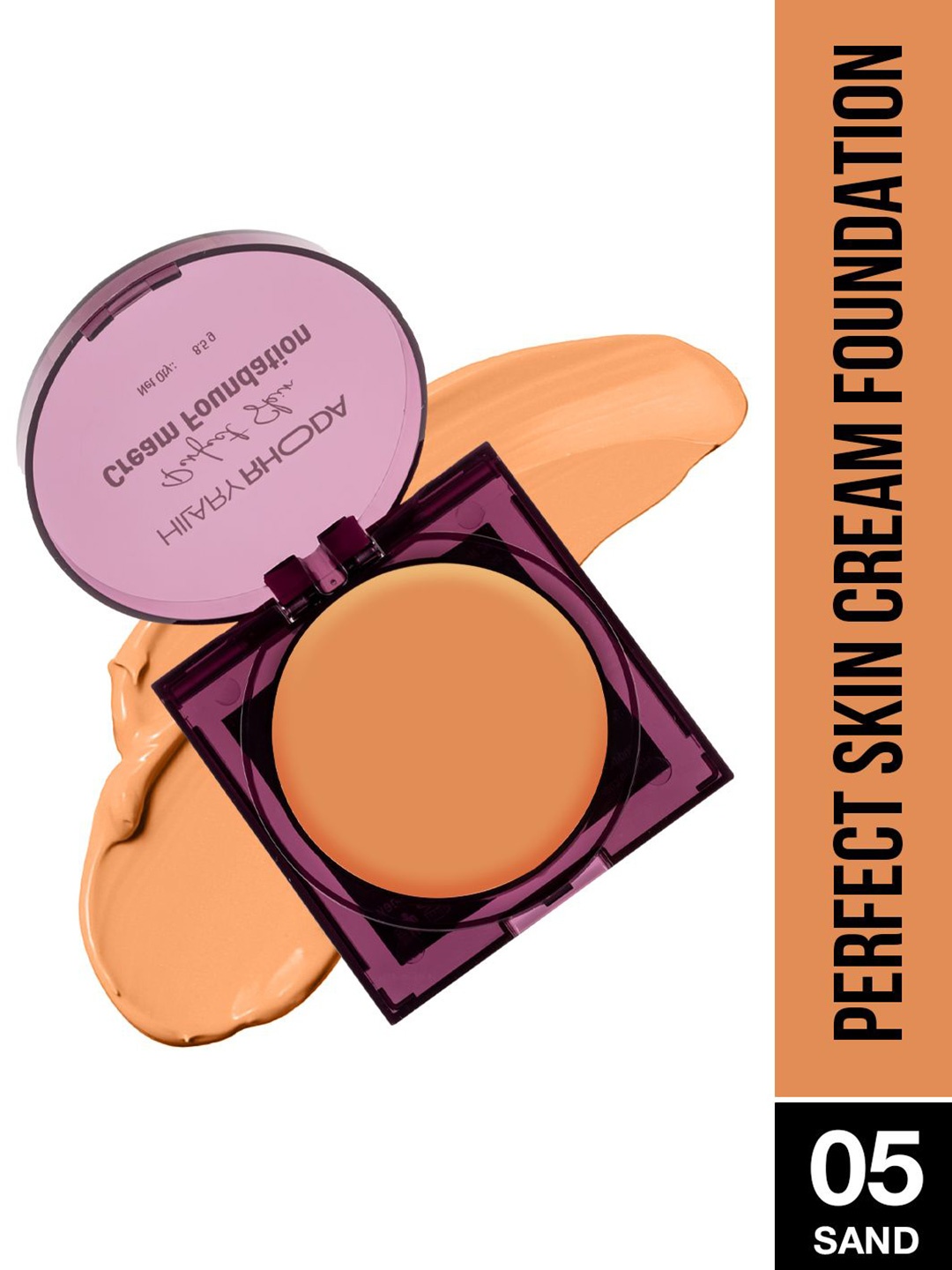 

Hilary Rhoda Waterproof & Matte Finish Blendable Cream Foundation - 8.5g Sand 05, Nude