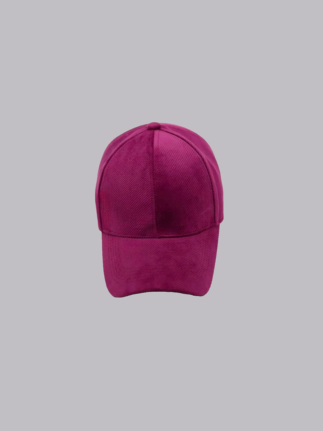 

ALAMOS Men Self Design Corduroy Baseball Cap, Magenta