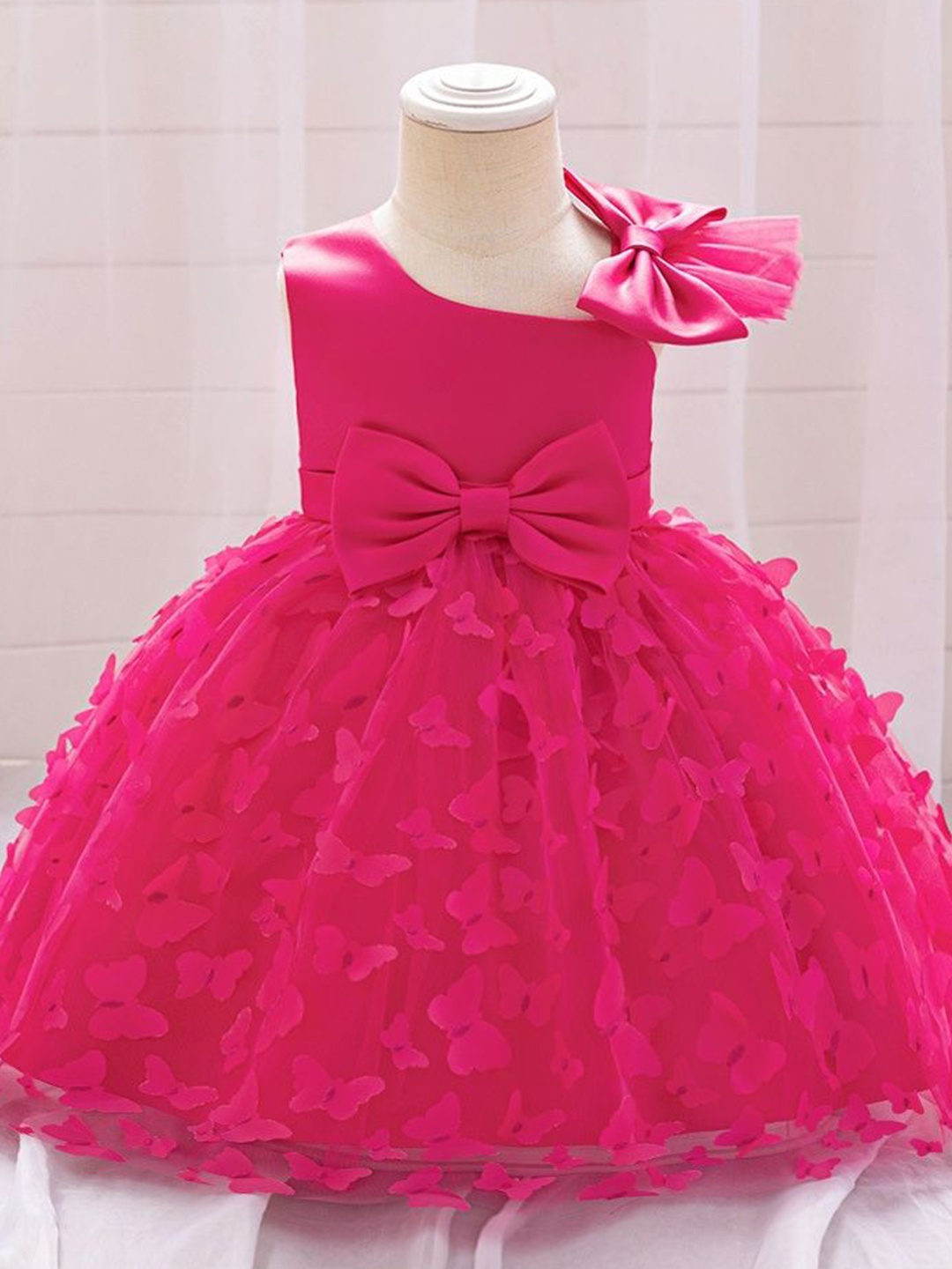 

LULU & SKY Fit & Flare Dress, Rose