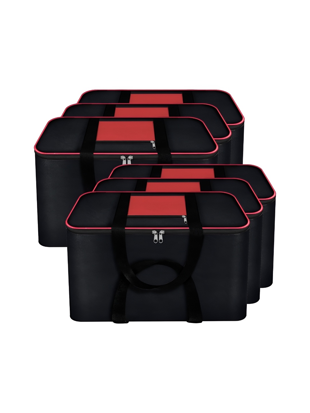 

ANKIT INTERNATIONAL Black Set of 6 Super Strong Multi-Utility Organisers