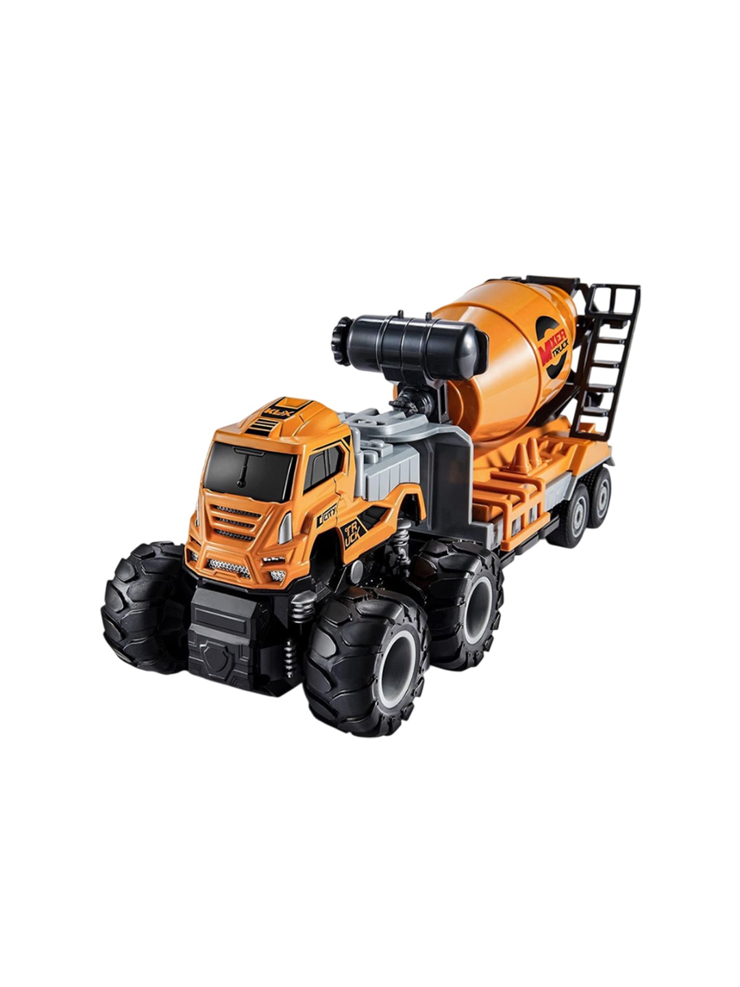 

COELON Kids Cement Mixture Manual Operation Truck Toy, Yellow