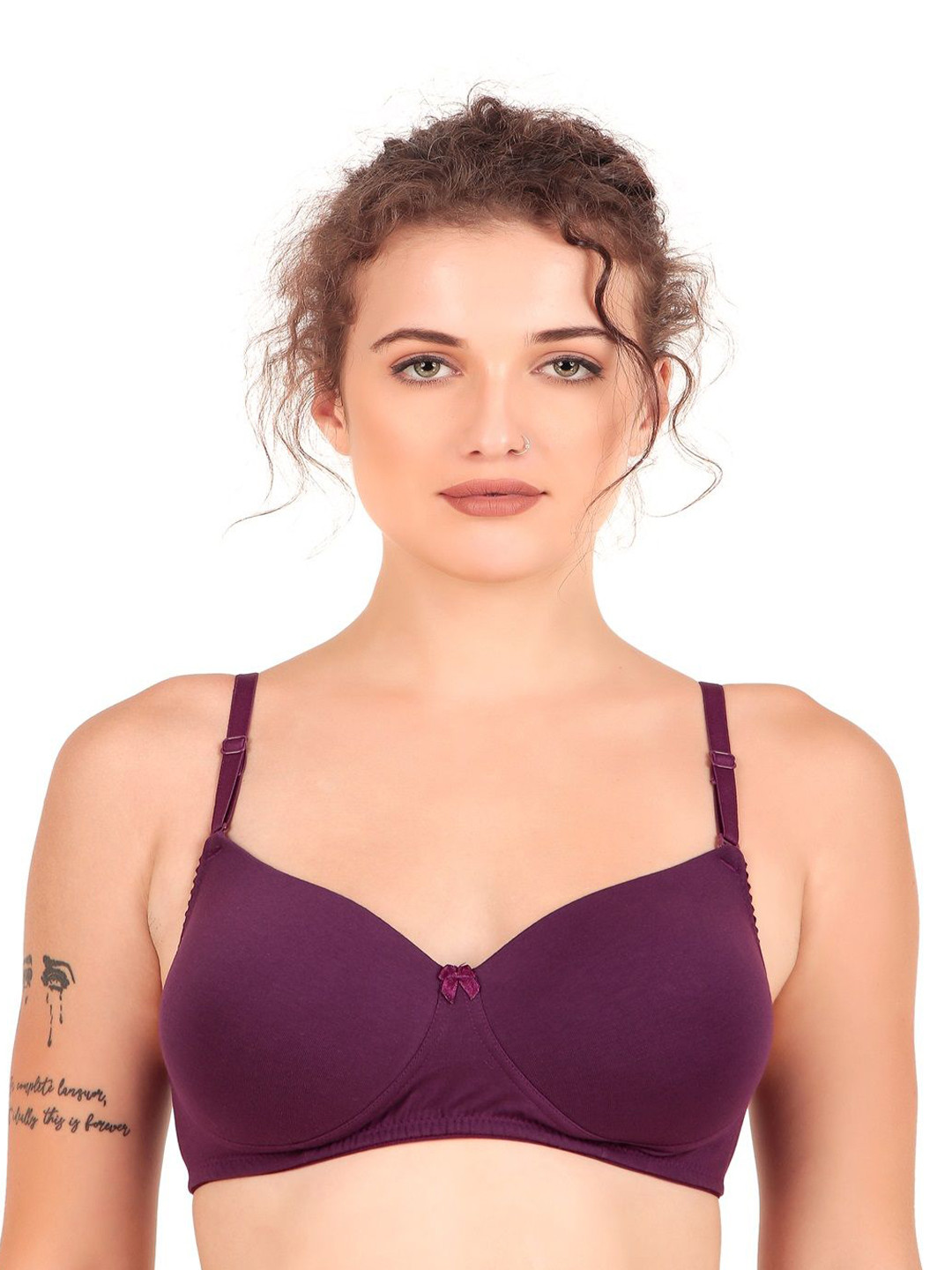 

VONZO Bra Full Coverage Lightly Padded, Purple
